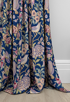 Heritage, Midnight - Made to Measure Curtains